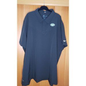 NIKE NY JETS Windbreaker Men's Size 3XL COACH WORN APPAREL EUC *Read description
